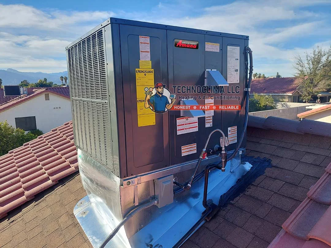 Amana HVAC Package Unit Replacement by Technoclima LLC: Las Vegas Reliable Comfort Starts Here